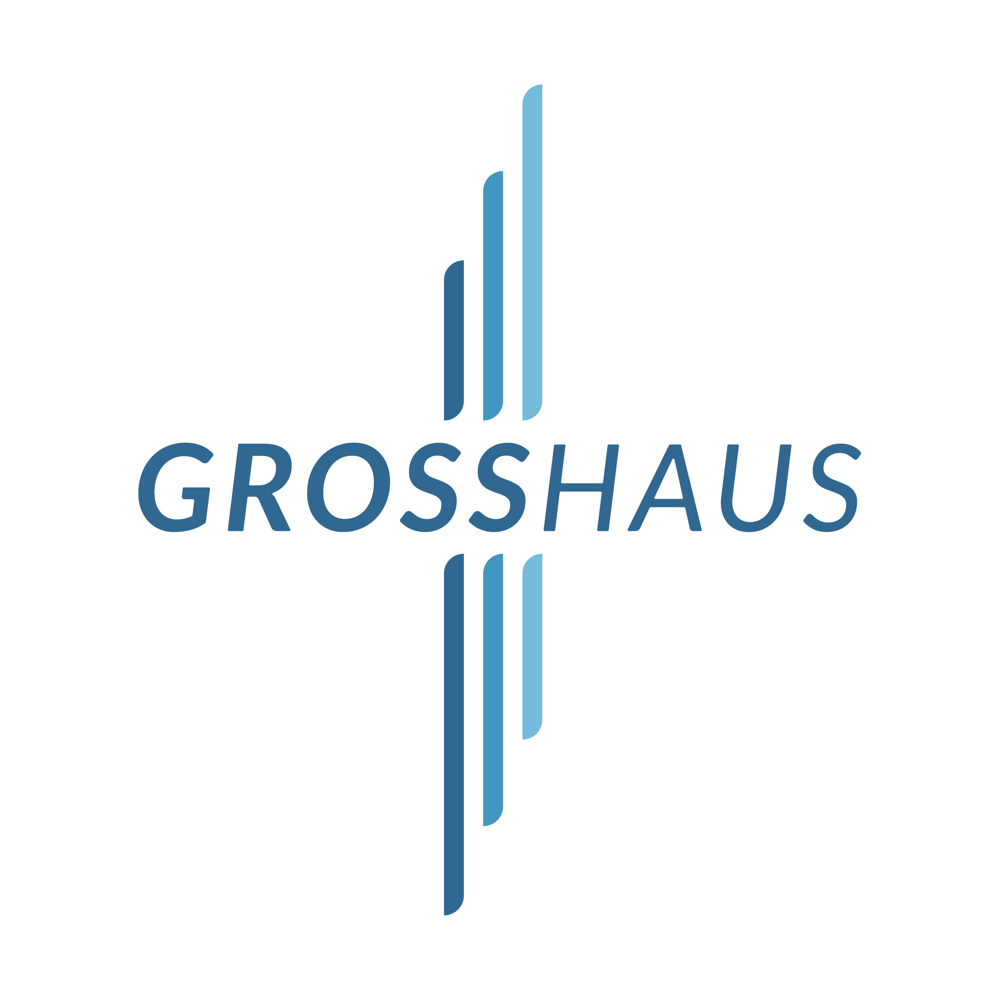 The new logo for Stiftung Grosshaus.